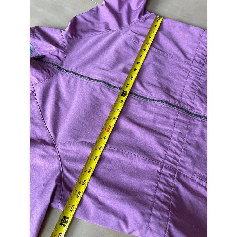 Gander Mountain Guide Series Lightweight Outdoor Travel Rain Jacket, Pink, Sz LG